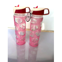 Concave-convex Pink Sippy Bottle