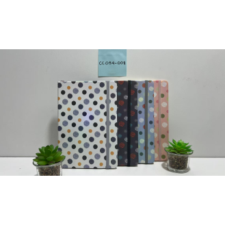 CC054-008 polka point notebook
