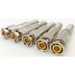 BNC (Bayonet Neill-Concelman) male connectors
