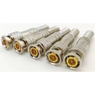 BNC (Bayonet Neill-Concelman) male connectors