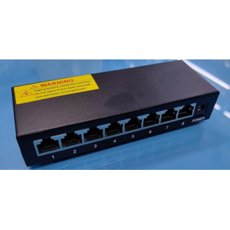 Power over Ethernet (PoE) network switch