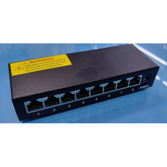 Power over Ethernet (PoE) network switch