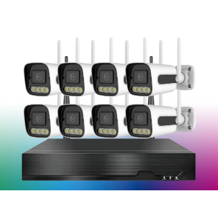 Wireless camera 8 way