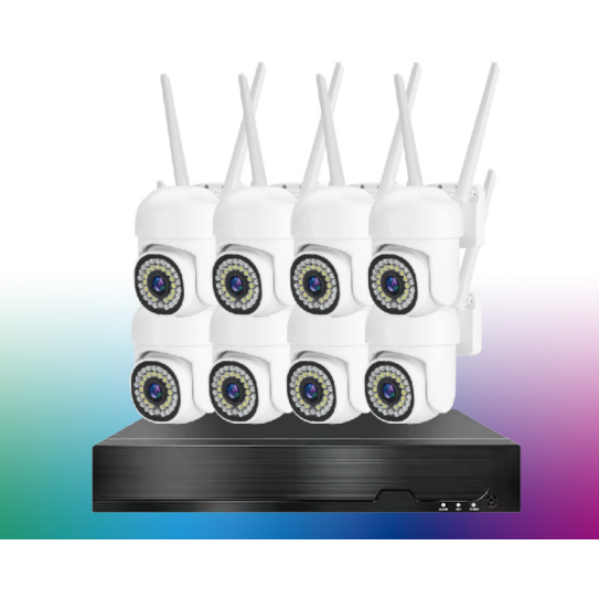 Wireless camera 8 way