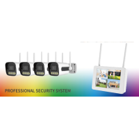 Wireless camera 4 way 10 inch