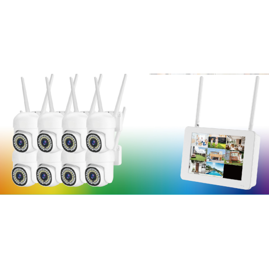 Wireless camera 8 way