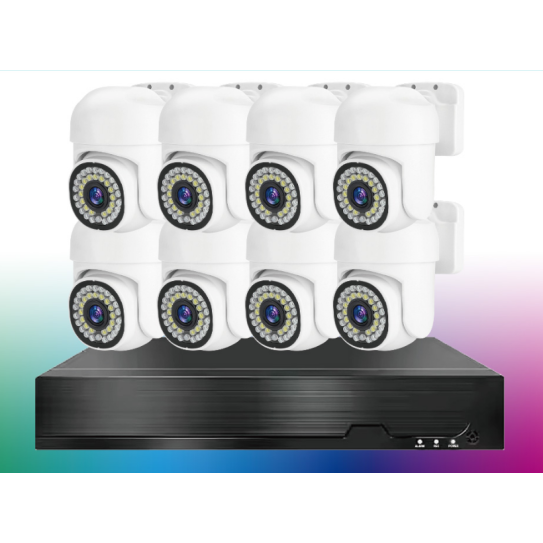 Wireless camera 8 way