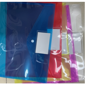CC066-014 A Namecard Button File Bag with card/A4-