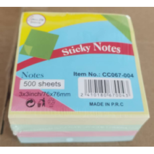 CC067-003 sticky note3X3 250