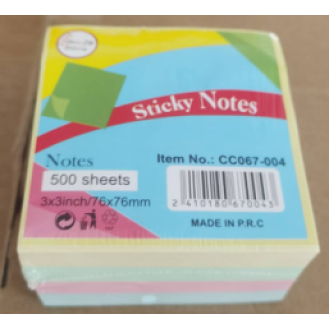 CC067-003 sticky note3X3 250
