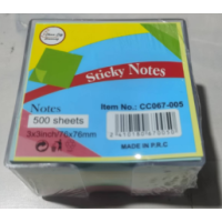 CC067-005 sticky note3X3 500+