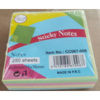 CC067-006 sticky note3X3 250