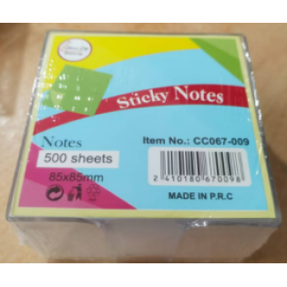 CC067-009 sticky note85X85 500+