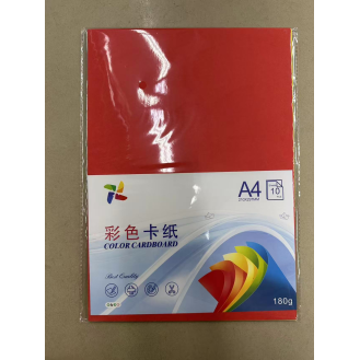 CC068-001 A4 colours paperboard 10pcs