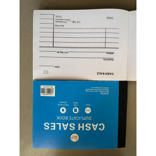 CC077-001 cash sales Book/10.5*14.5