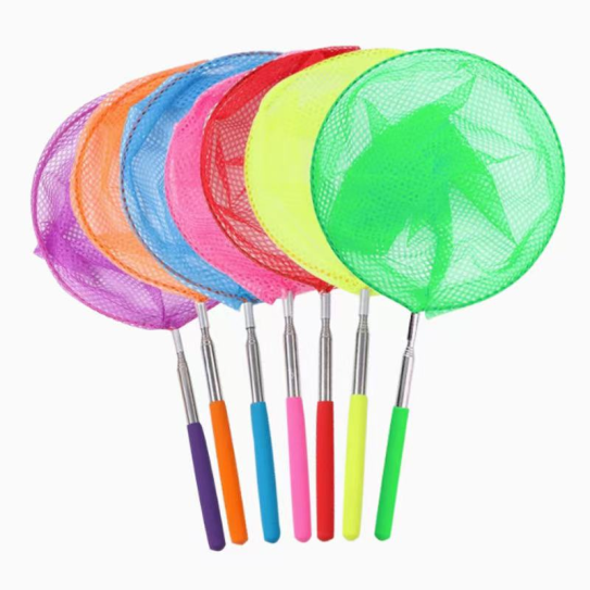 Extendable fishing net