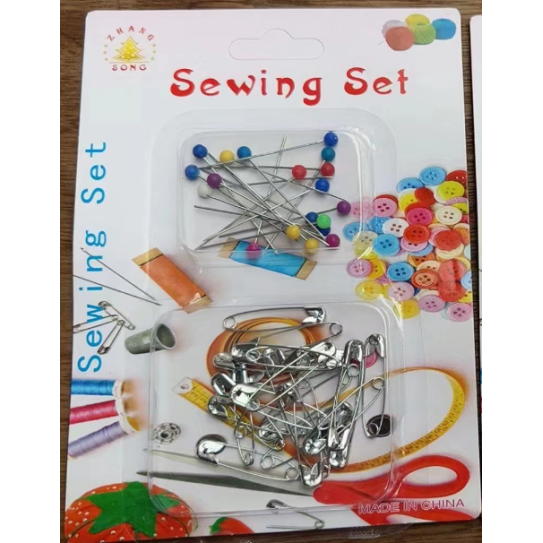 Blocks Safety Pin&Ball Pin Sewing Set