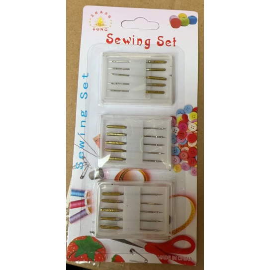 Blocks Sewing Machine Needle Set