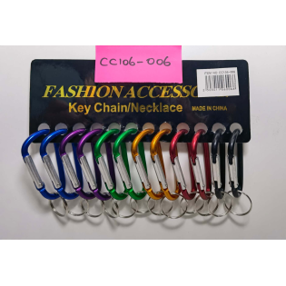 CC106-007 colorful keychain8#