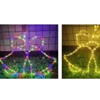 110 opp YHA36261-23 LED CLEAR DECO BELL LIGHT