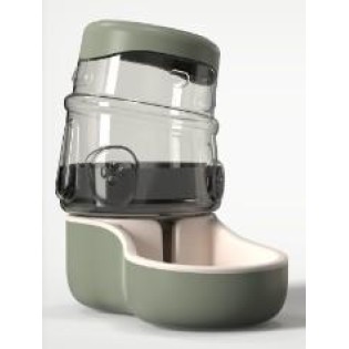 Crooked pet water dispenser