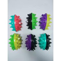 Pet thorny rugby ball