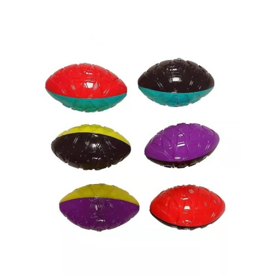 Pet noise maker rugby.