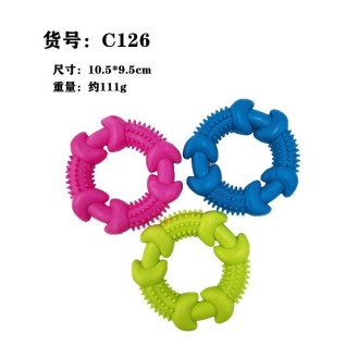 Pet chew toys bone ring