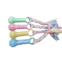 Pet chew toys with rope bone