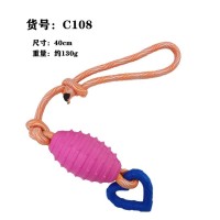 Pet chew toys with rope love