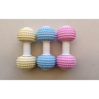 Pet chew toys barbell