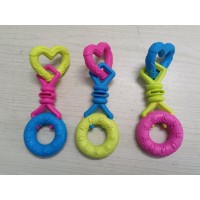 Pet chew toys tyre with love
