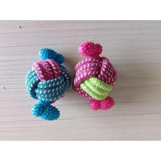 Pet chew toys with rope ballz