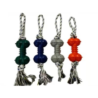 Pet chew toys bone with rope