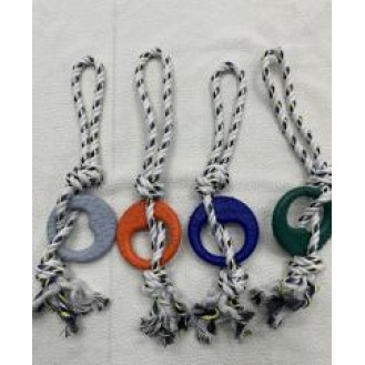 Pet chew toys moon with rope