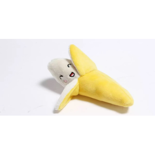 Pet plush toys banana