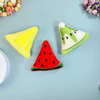Pet plush toys watermelon