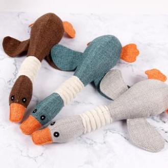 Pet plush toys wild goose