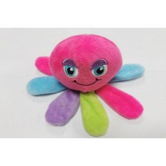 Pet plush toys colour octopus