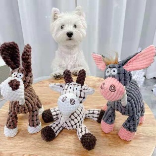 Pet plush toys donkey