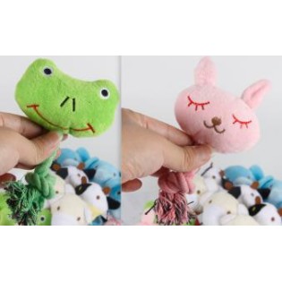Pet plush toys frog rabbit