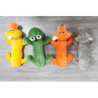 Pet plush toys duck frog fox hippo