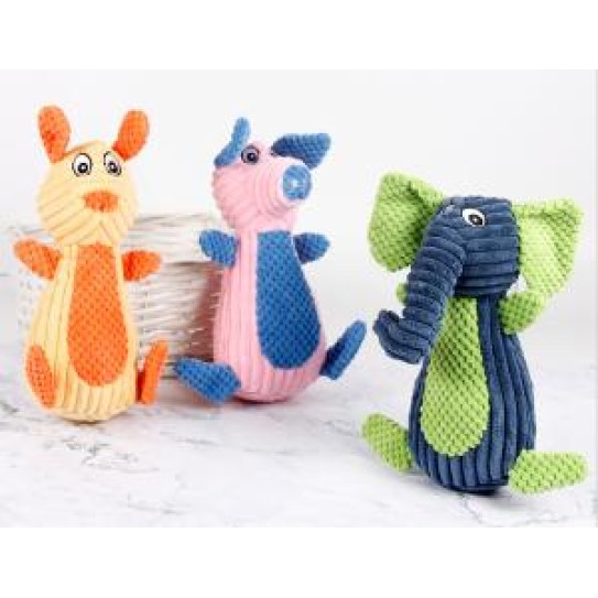 Pet plush toys pig rabbit elephant