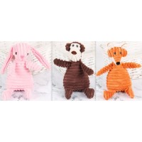 Pet plush toys rabbit monkey fox