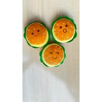 Pet plush toys hamburger