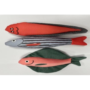 Pet plush toys fish