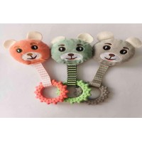 Pet plush toys with ring