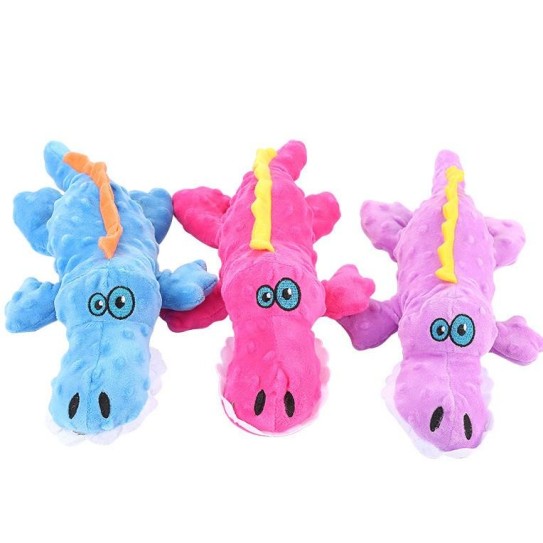 Pet plush toys crocodile
