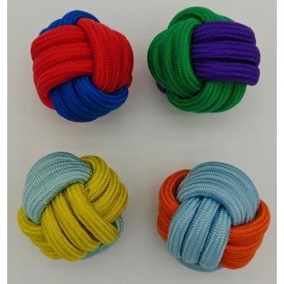 Pet rope-kintted toys