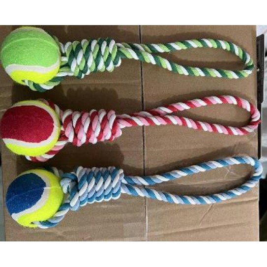 Pet rope-kintted toys